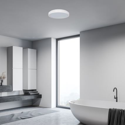 Rabalux - LED Badkamer plafondlamp LED/18W/230V IP44 4000K diameter 25 cm wit
