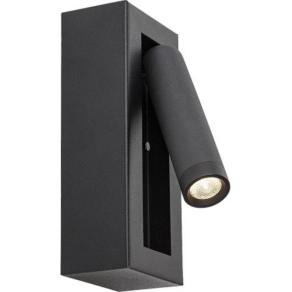 Rabalux - LED Wandspot LED/4W/230V zwart