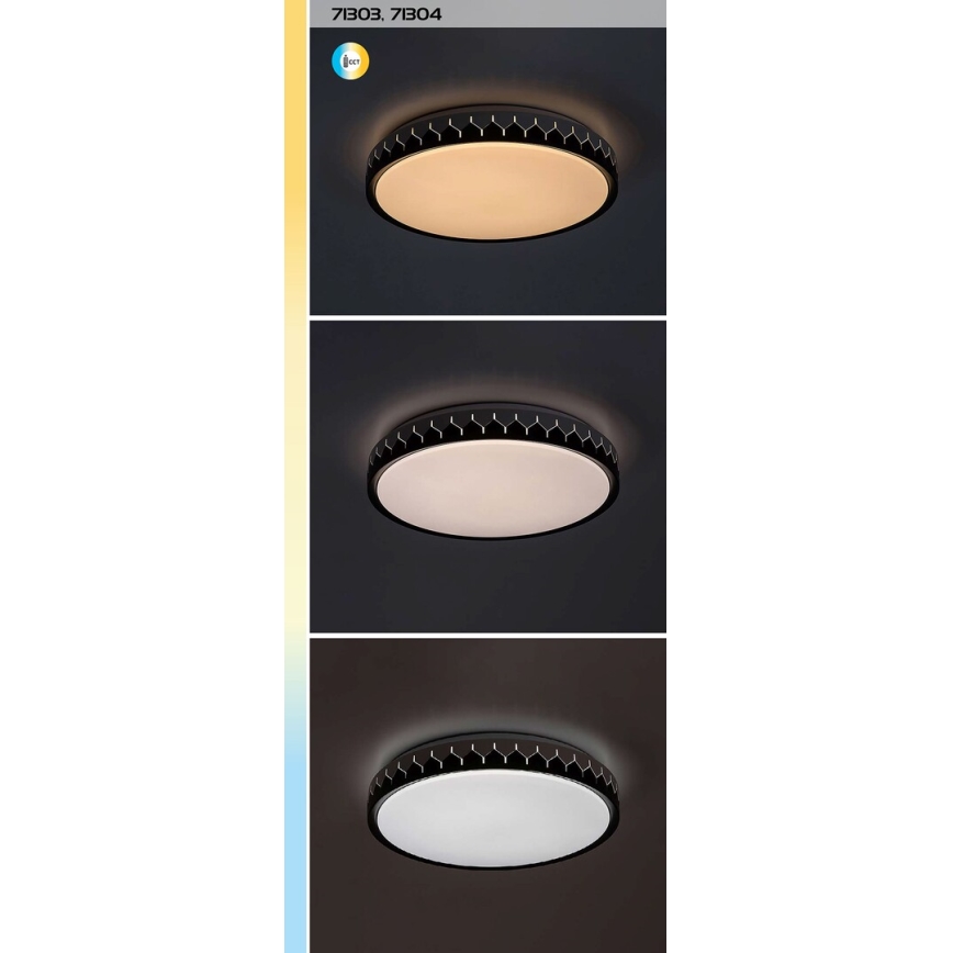 Rabalux - Dimbare LED plafondlamp LED/48W/230V 3000-6500K + afstandsbediening