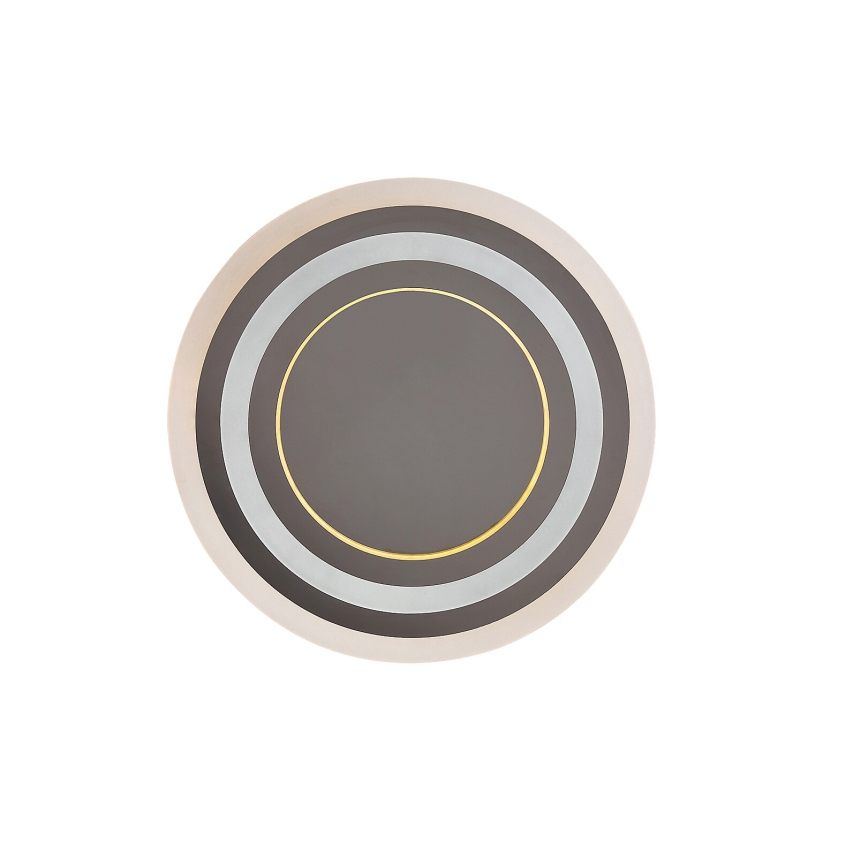 Rabalux - Dimbare LED-plafondlamp LED/56W/230V 3000/4000/6000K, mat chroom, met afstandsbediening, Ø 45 cm