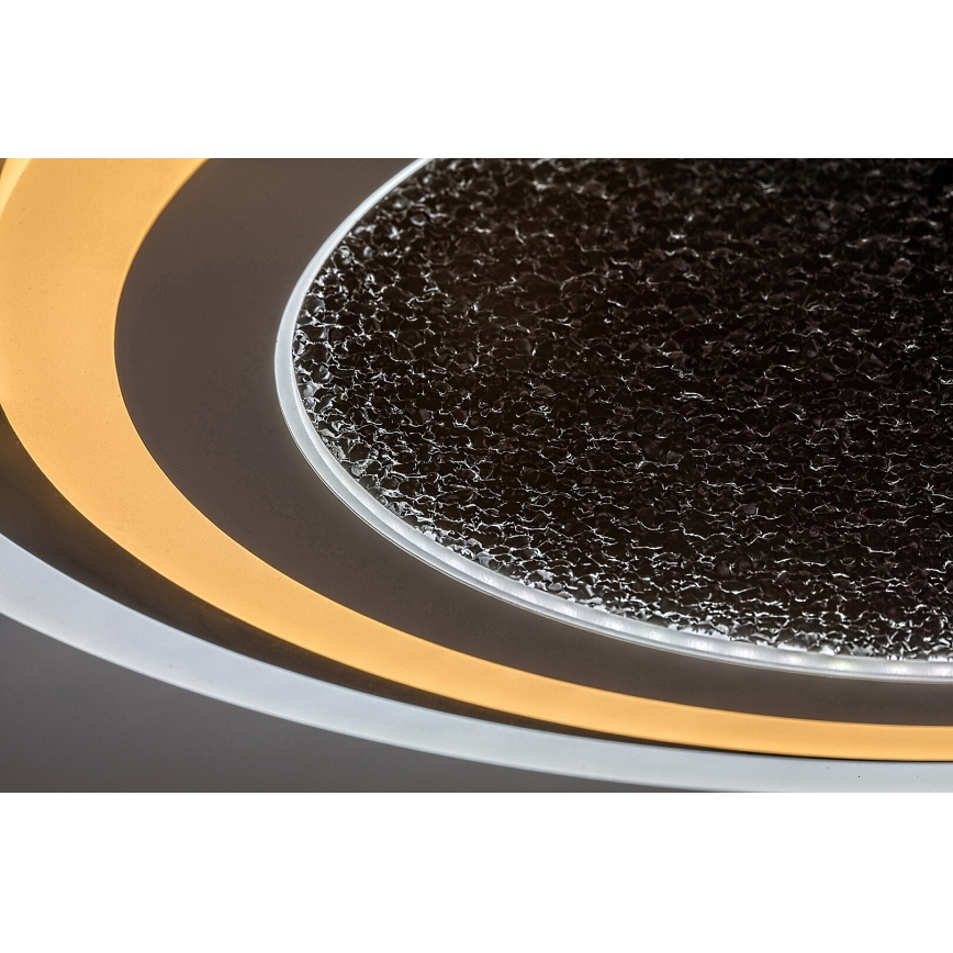 Rabalux - Dimbare LED Plafondlamp LED/56W/230V 3000/4000/6000K zwart + afstandsbediening