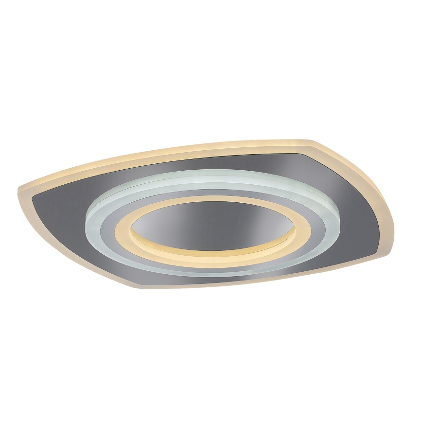 Rabalux - Dimbare LED Plafondlamp LED/60W/230V 3000/4000/6000K mat chroom + afstandsbediening