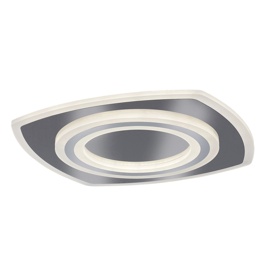 Rabalux - Dimbare LED Plafondlamp LED/60W/230V 3000/4000/6000K mat chroom + afstandsbediening