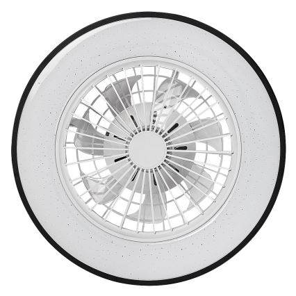 Rabalux - LED Dimbare plafondlamp met ventilator LED/48W/230V 3000-6500K + afstandsbediening