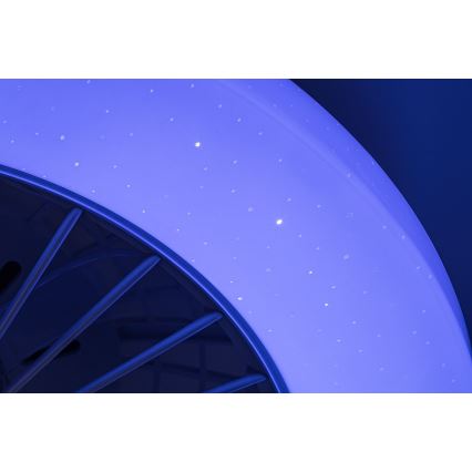 Rabalux - LED RGB Dimbare plafondlamp met ventilator LED/48W/230V 3000-6500K + afstandsbediening