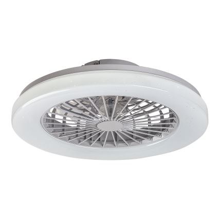 Rabalux - LED RGB Dimbare plafondlamp met ventilator LED/48W/230V 3000-6500K + afstandsbediening