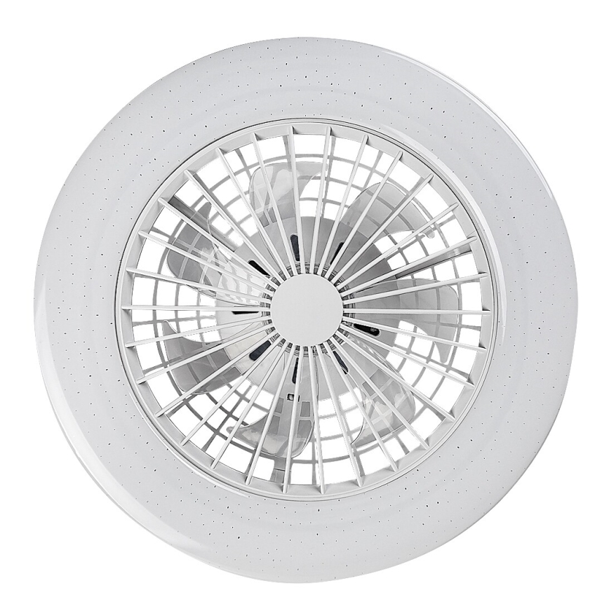 Rabalux - LED RGB Dimbare plafondlamp met ventilator LED/48W/230V 3000-6500K + afstandsbediening
