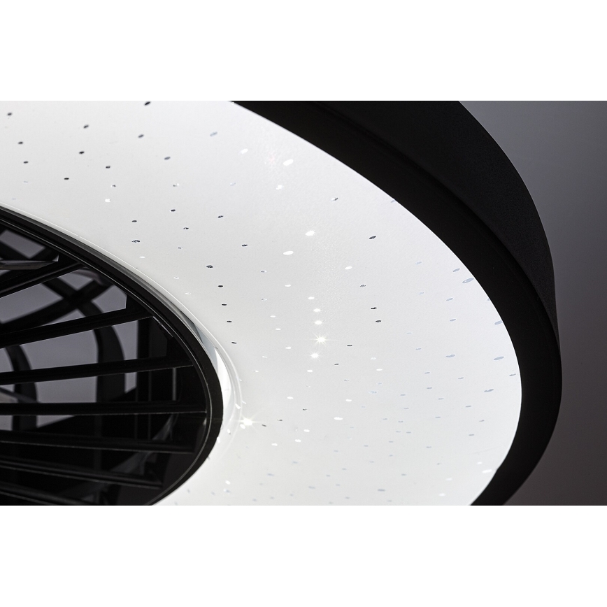 Rabalux - LED Dimbare plafondlamp met ventilator LED/72W/230V 3000-6500K + afstandsbediening