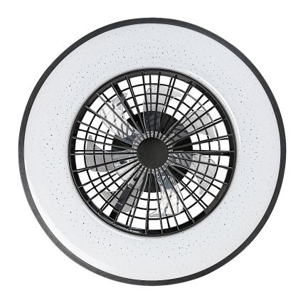 Rabalux - LED Dimbare plafondlamp met ventilator LED/72W/230V 3000-6500K + afstandsbediening