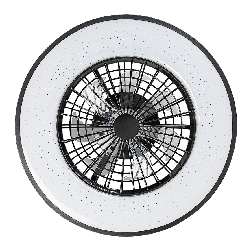 Rabalux - LED Dimbare plafondlamp met ventilator LED/72W/230V 3000-6500K + afstandsbediening