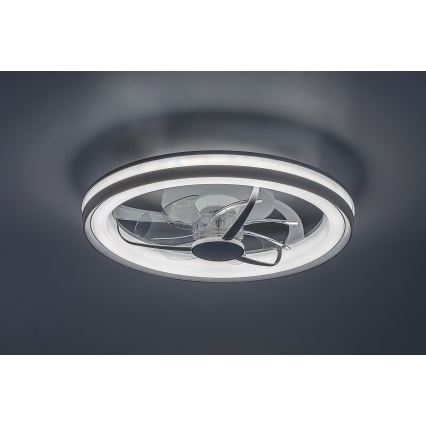Rabalux - LED Dimbare plafondlamp met ventilator LED/40W/230V 3000/4000/6000K Wi-Fi + afstandsbediening