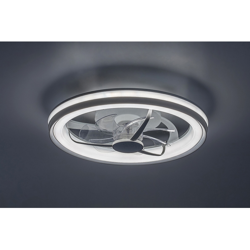 Rabalux - LED Dimbare plafondlamp met ventilator LED/40W/230V 3000/4000/6000K Wi-Fi + afstandsbediening