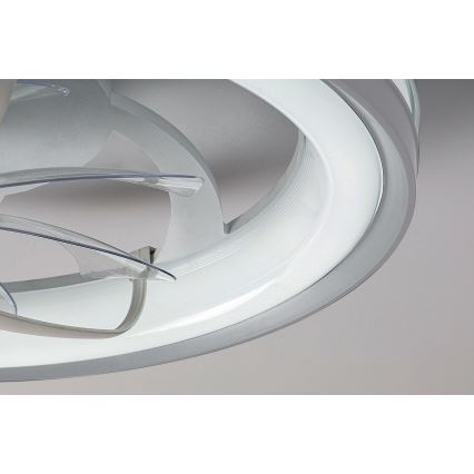 Rabalux - LED Dimbare plafondlamp met ventilator LED/40W/230V 3000/4000/6000K Wi-Fi + afstandsbediening