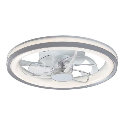 Rabalux - LED Dimbare plafondlamp met ventilator LED/40W/230V 3000/4000/6000K Wi-Fi + afstandsbediening