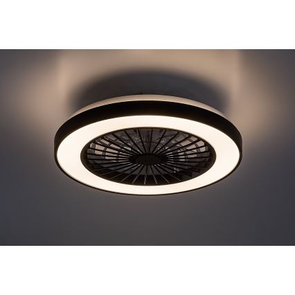 Rabalux - LED Dimbare plafondlamp met ventilator LED/40W/230V 3000/4000/6000K Wi-Fi + afstandsbediening