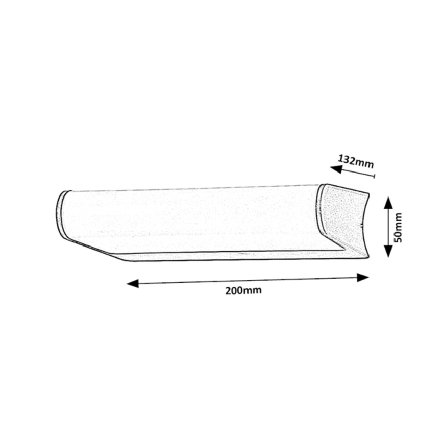 Rabalux - LED Wandlamp voor buiten LED/6,5W/230V IP44
