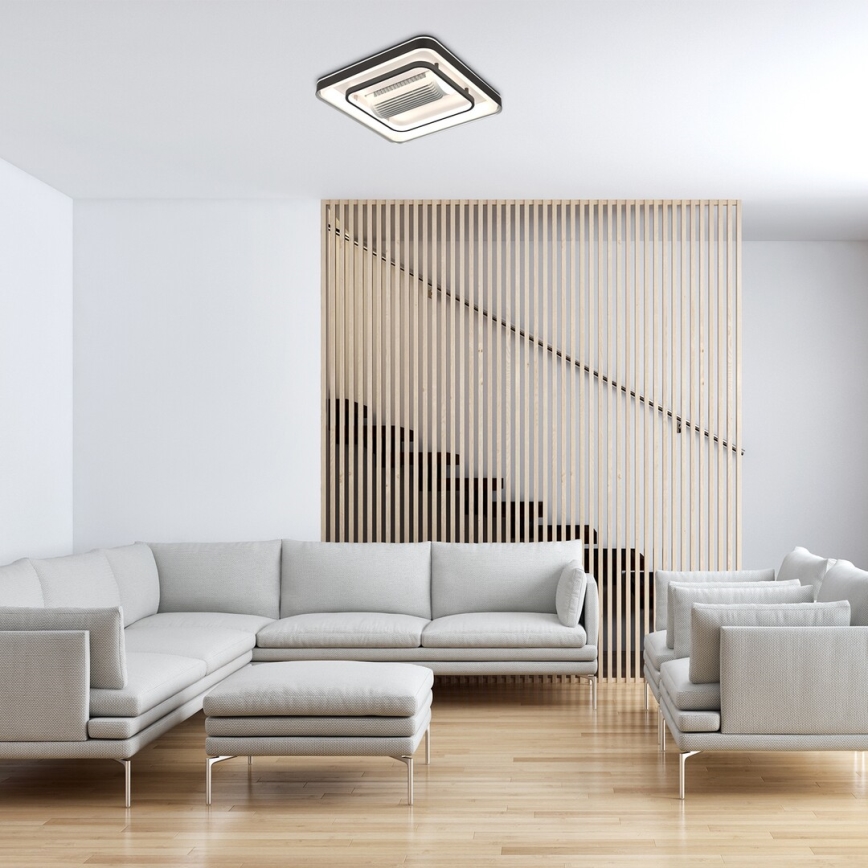 Rabalux - LED Dimbare plafondlamp met ventilator LED/50W/230V 3000/4000/6000K Wi-Fi + afstandsbediening