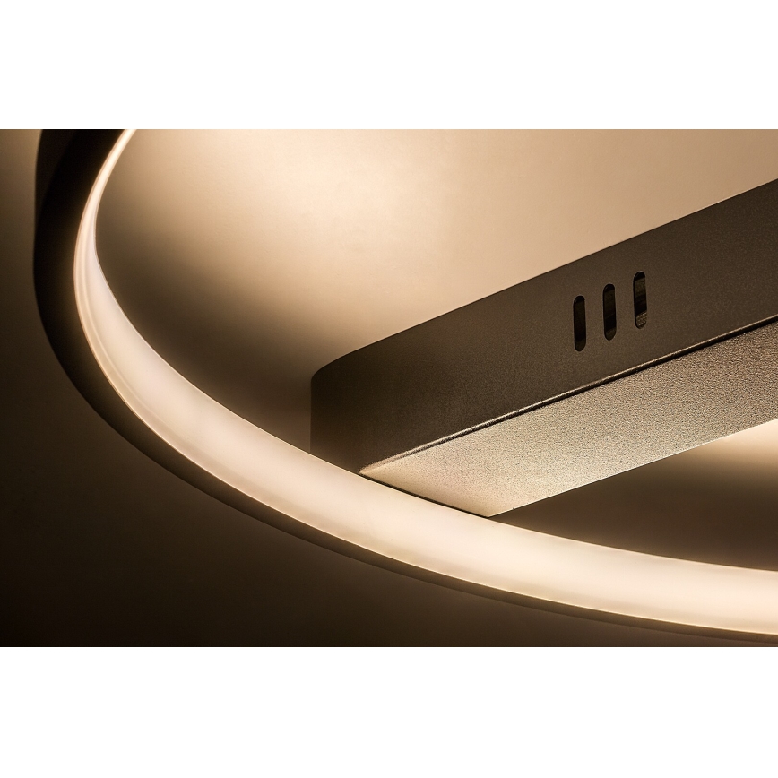 Rabalux - LED-plafondlamp LED/45W/230V 3000K 50x55 cm zwart