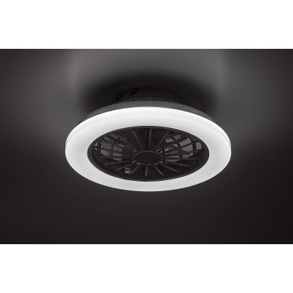 Rabalux - dimbare LED-plafondlamp met ventilator LED/24W/230V 3000-6500K + afstandsbediening