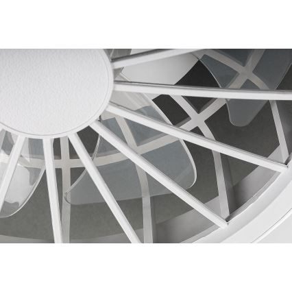 Rabalux - dimbare LED-plafondlamp met ventilator LED/24W/230V 3000-6500K + afstandsbediening