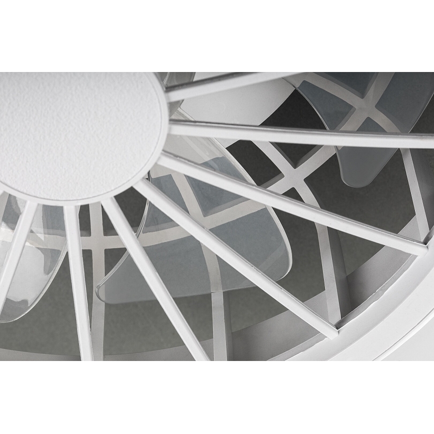 Rabalux - dimbare LED-plafondlamp met ventilator LED/24W/230V 3000-6500K + afstandsbediening