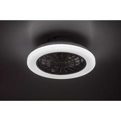 Rabalux - LED-dimbare plafondlamp met ventilator LED/24W/230V 3000-6500K + afstandsbediening