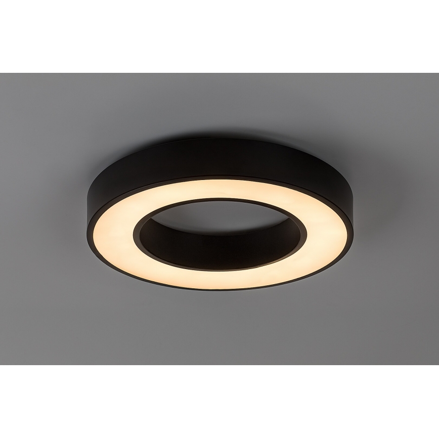 Rabalux - LED dimbare plafondlamp LED/45W/230V 3000-6500K Ø 60 cm zwart + afstandsbediening