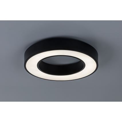 Rabalux - LED dimbare plafondlamp LED/45W/230V 3000-6500K Ø 60 cm zwart + afstandsbediening