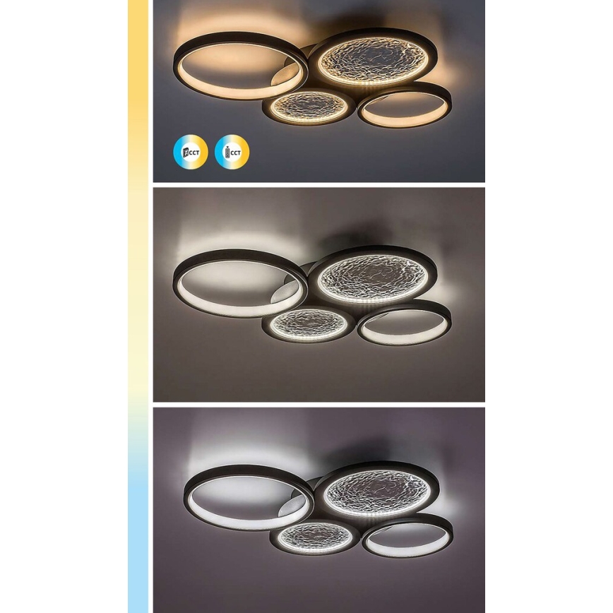 Rabalux - Dimbare LED plafondlamp LED/40W/230V 3000-6500K + afstandsbediening