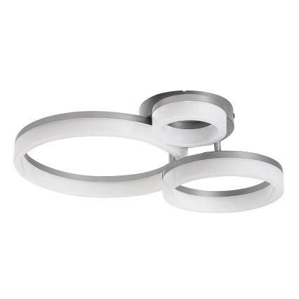 Rabalux - LED-plafondlamp LED/24W/230V 3000/4000/6500K 38x51 cm mat chroom