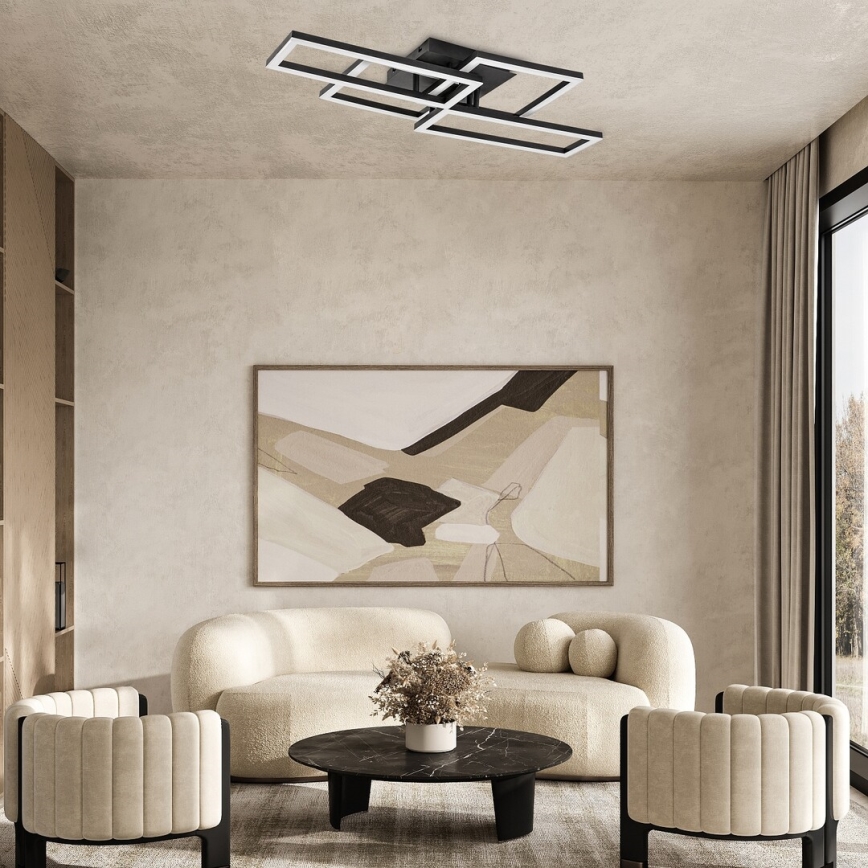 Rabalux - LED Dimbare plafondlamp LED/40W/230V 3000-6500K 35x70 cm + afstandsbediening