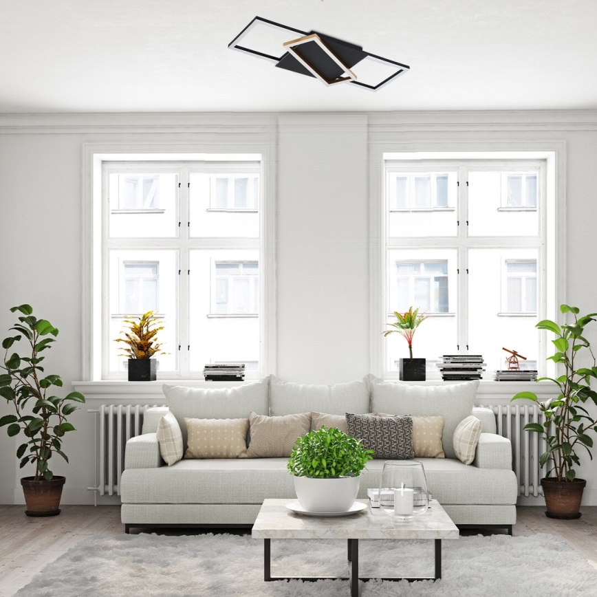 Rabalux - Dimbare LED-plafondlamp LED/40W/230V 3000-6500K 29x66 cm + afstandsbediening