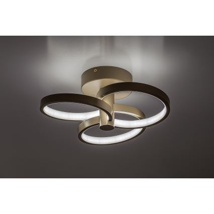 Rabalux - Dimbare LED-plafondlamp LED/32W/230V 3000-6500K Ø 31 cm beige + afstandsbediening