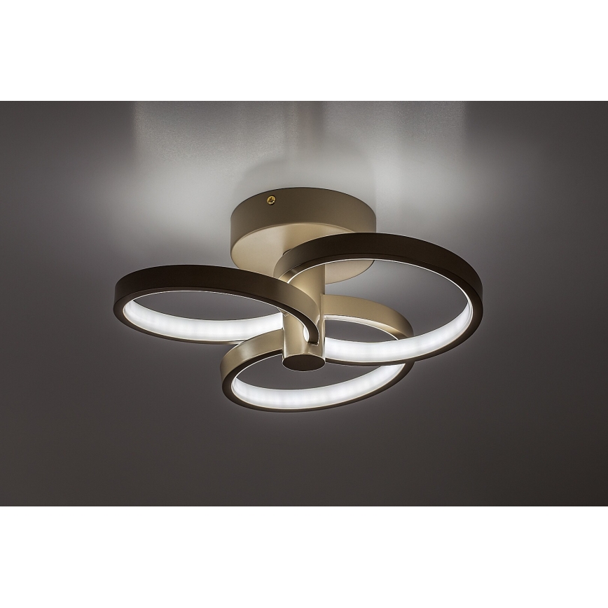 Rabalux - Dimbare LED-plafondlamp LED/32W/230V 3000-6500K Ø 31 cm beige + afstandsbediening