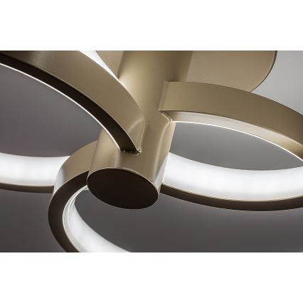 Rabalux - Dimbare LED-plafondlamp LED/32W/230V 3000-6500K Ø 31 cm beige + afstandsbediening