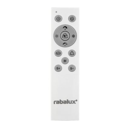 Rabalux - Dimbare LED RGB plafondlamp LED/22W/230V 3000-6500K + afstandsbediening