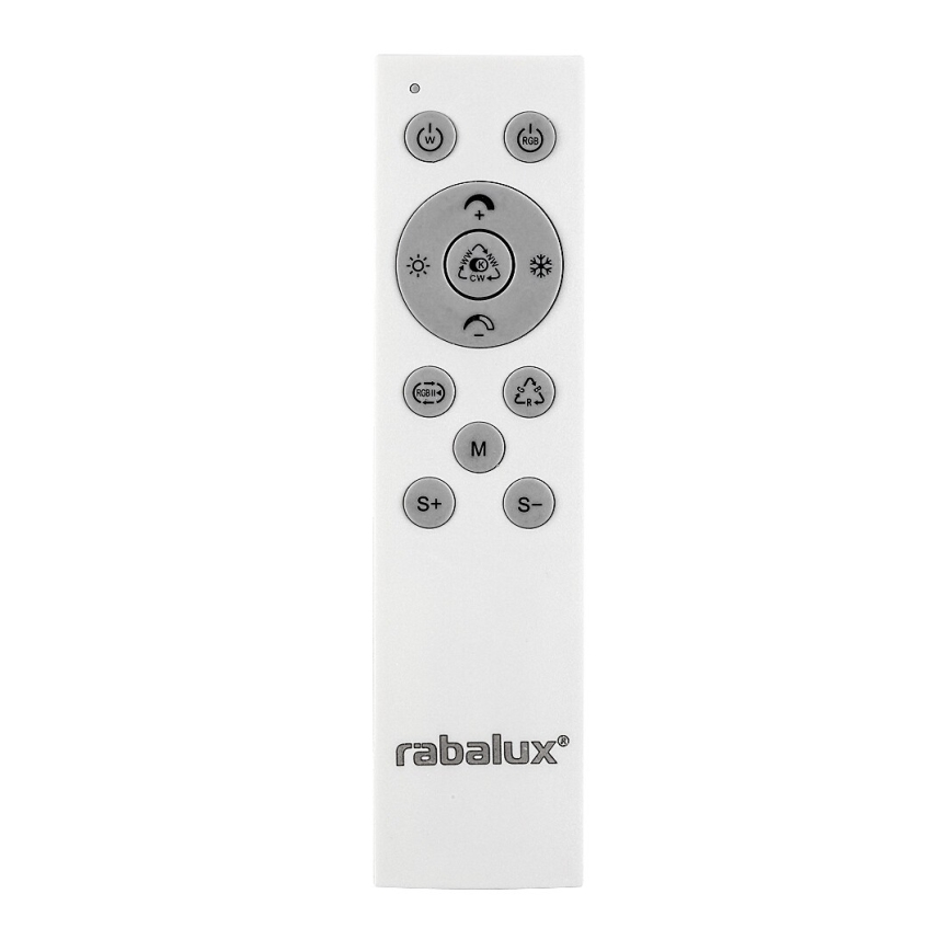 Rabalux - Dimbare LED RGB plafondlamp LED/22W/230V 3000-6500K + afstandsbediening