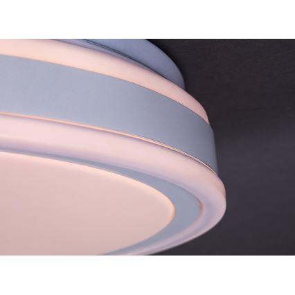 Rabalux - Dimbare LED-plafondlamp LED/23W/230V 3000-6500K Ø 38,5 cm wit+ afstandsbediening