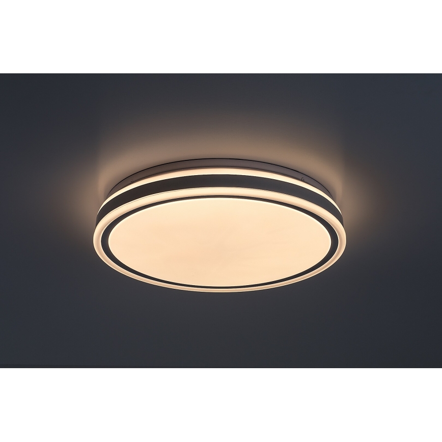 Rabalux - Dimbare LED-plafondlamp LED/23W/230V 3000-6500K Ø 38,5 cm wit + afstandsbediening