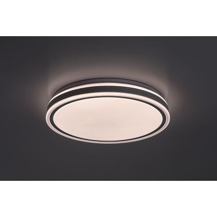 Rabalux - Dimbare LED-plafondlamp LED/23W/230V 3000-6500K Ø 38,5 cm wit + afstandsbediening