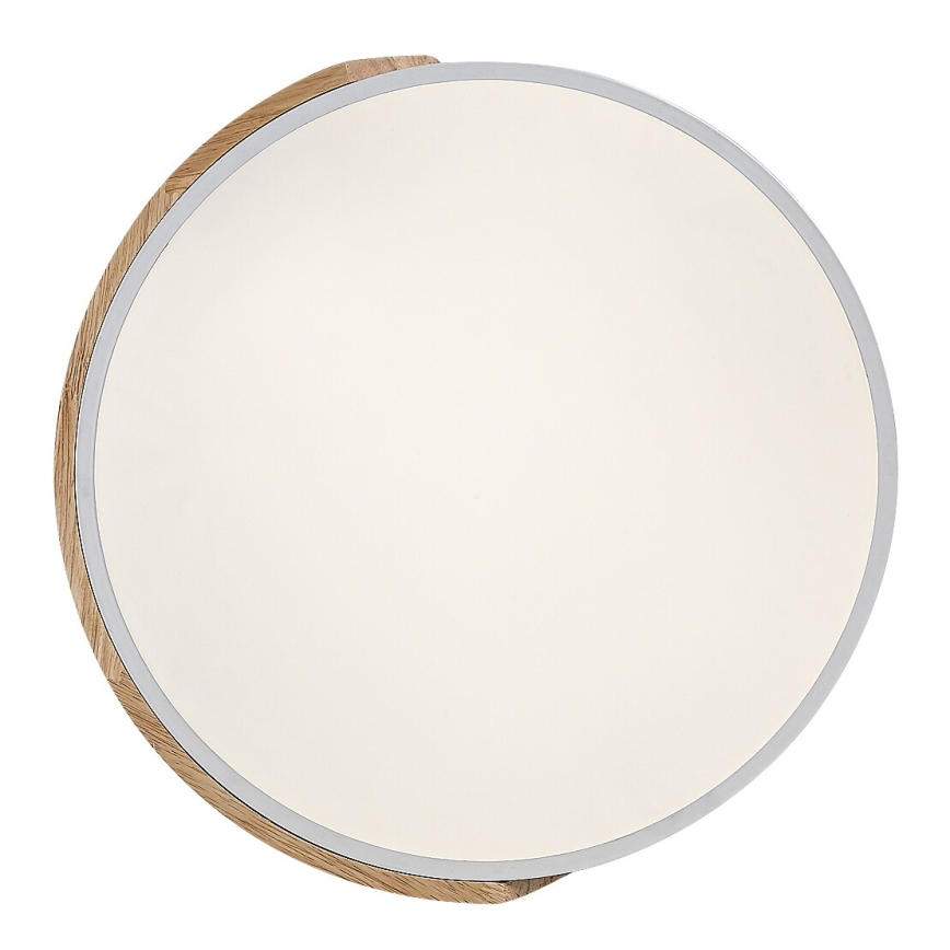 Rabalux - LED plafondlamp LED/24W/230V 3000K wit/eiken Ø 61 cm