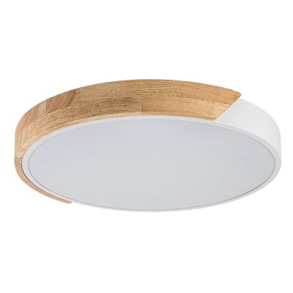 Rabalux - LED plafondlamp LED/24W/230V 3000K wit/eiken Ø 61 cm