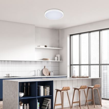 Rabalux - LED Badkamer plafondlamp LED/36W/230V 3000/4000/6000K IP44 diameter 42 cm wit