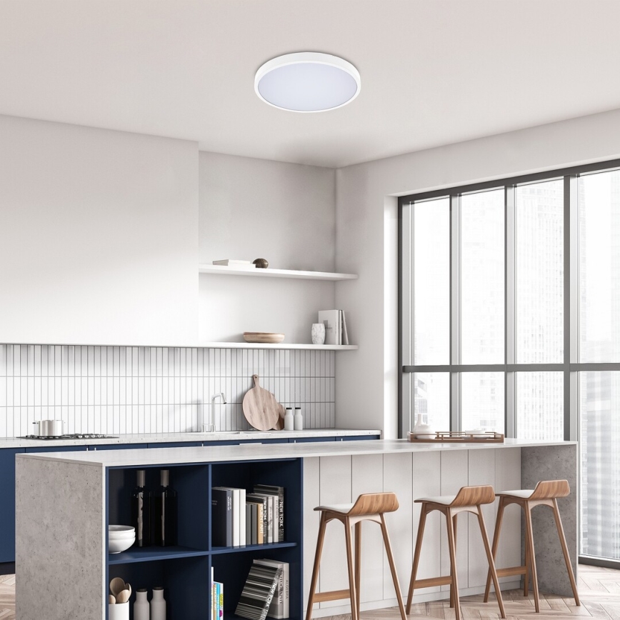 Rabalux - LED Badkamer plafondlamp LED/36W/230V 3000/4000/6000K IP44 diameter 42 cm wit