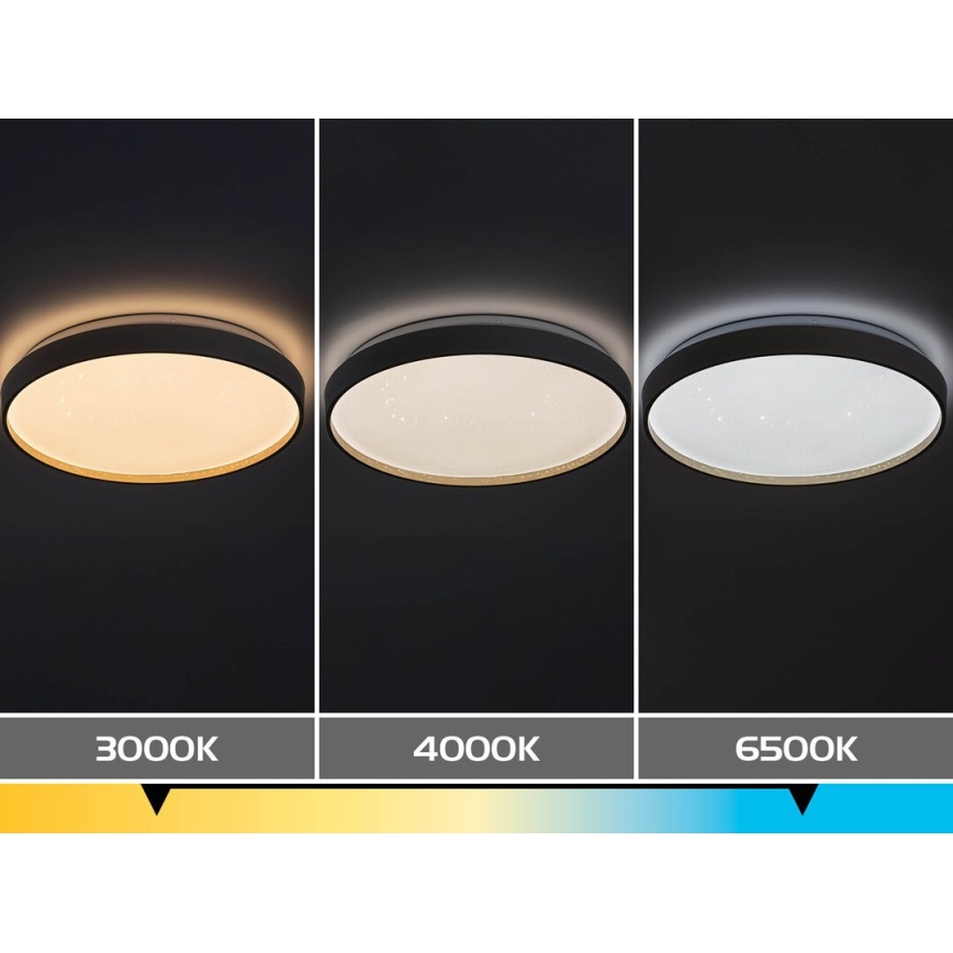 Rabalux - Dimbare LED-plafondlamp LED/34W/230V 3000-6500K Ø 38 cm + afstandsbediening