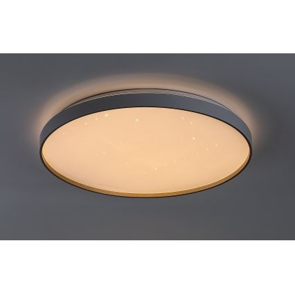 Rabalux - Dimbare LED-plafondlamp LED/80W/230V 3000-6500K pr. 77 cm + afstandsbediening