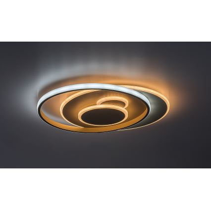 Rabalux - Dimbare LED-plafondlamp LED/57W/230V 3000-6000K 48,5x40 cm + afstandsbediening