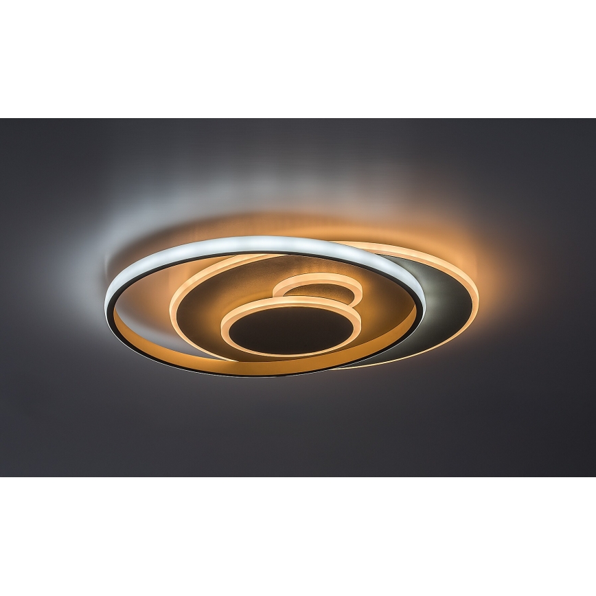Rabalux - Dimbare LED-plafondlamp LED/57W/230V 3000-6000K 48,5x40 cm + afstandsbediening
