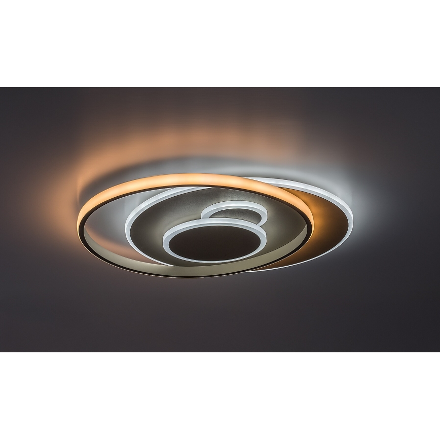 Rabalux - Dimbare LED-plafondlamp LED/57W/230V 3000-6000K 48,5x40 cm + afstandsbediening