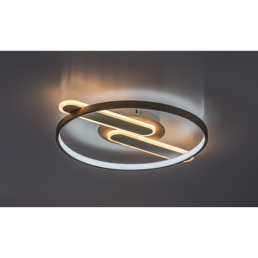 Rabalux - LED-dimbare plafondlamp LED/55W/230V 3000-6000K 53x45 cm + afstandsbediening